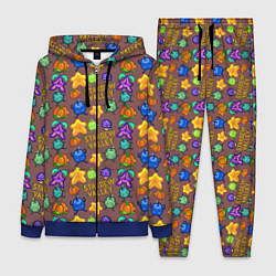 Женский костюм Stardew Valley pattern brown