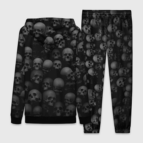 Женский костюм Композиция из черепов - Dark / 3D-Черный – фото 2