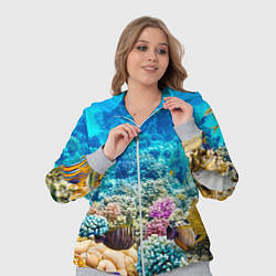 Женский 3D-костюм Дно морское, цвет: 3D-меланж — фото 2