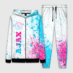 Женский костюм Ajax neon gradient style: по-вертикали