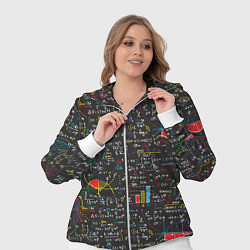 Женский 3D-костюм Шпаргалка по математике с формулами, цвет: 3D-белый — фото 2