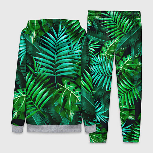 Женский костюм Тропические растения - текстура / 3D-Меланж – фото 2