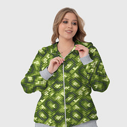 Женский 3D-костюм Милитари Чешуя, цвет: 3D-меланж — фото 2