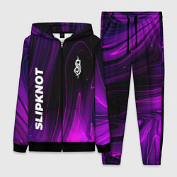 Женский 3D-костюм Slipknot violet plasma, цвет: 3D-черный