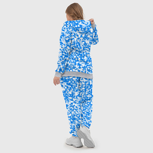 Женский костюм Абстрактные облака - текстура / 3D-Меланж – фото 5