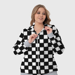 Женский 3D-костюм Шахматная доска, цвет: 3D-меланж — фото 2