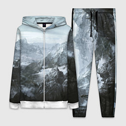 Женский 3D-костюм Природа Скайрима, цвет: 3D-белый