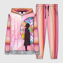 Женский 3D-костюм Энид Синклер - сериал Уэнсдей - яркая сторона окна, цвет: 3D-меланж