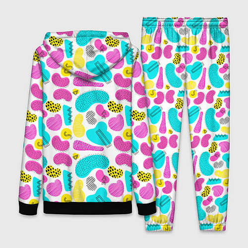 Женский костюм Geometric pattern / 3D-Черный – фото 2