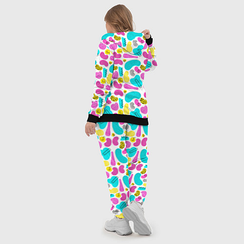 Женский костюм Geometric pattern / 3D-Черный – фото 5