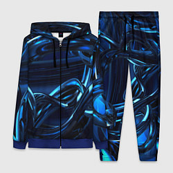 Женский костюм Фрактальный узор волны
