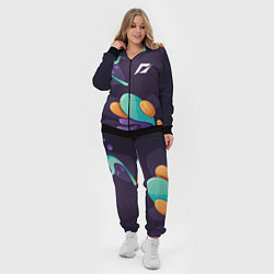 Женский 3D-костюм Need for Speed graffity splash, цвет: 3D-черный — фото 2