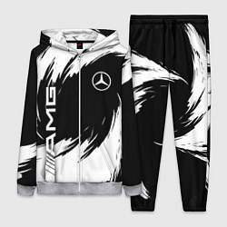 Женский 3D-костюм Mercedes benz - white color, цвет: 3D-меланж