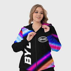 Женский 3D-костюм BYD speed lights, цвет: 3D-черный — фото 2