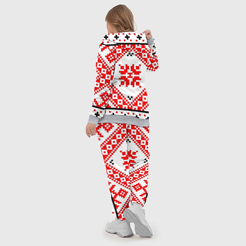 Женский костюм Удмуртский стиль / 3D-Меланж – фото 5