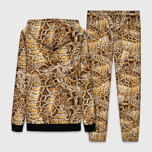 Женский костюм Змеиный клубок / 3D-Черный – фото 2