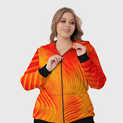 Женский 3D-костюм Фантазия в красном и желтом, цвет: 3D-черный — фото 2