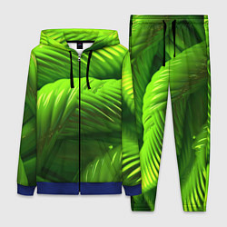 Женский костюм Объемный зеленый канат