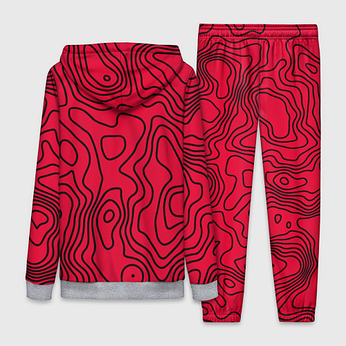 Женский костюм T1 форма red / 3D-Меланж – фото 2