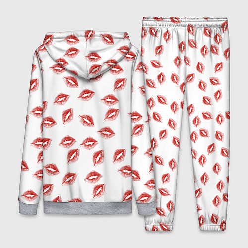 Женский костюм Поцелуи - паттерн / 3D-Меланж – фото 2