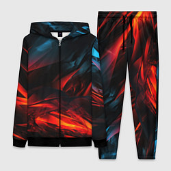 Женский костюм Red black abstract