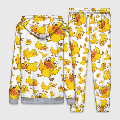 Женский костюм Yellow ducklings / 3D-Меланж – фото 2