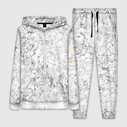 Женский 3D-костюм Бриллиант в воде, цвет: 3D-белый