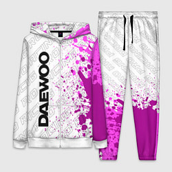 Женский 3D-костюм Daewoo pro racing: по-вертикали, цвет: 3D-белый