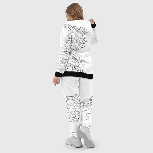 Женский костюм Ван пис - Луффи гир 5 / 3D-Черный – фото 5