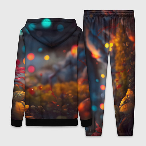 Женский костюм Дракончик и осень / 3D-Черный – фото 2