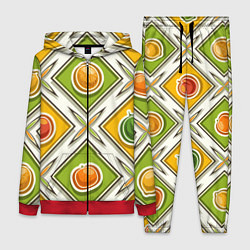 Женский костюм Fruits and berries pattern