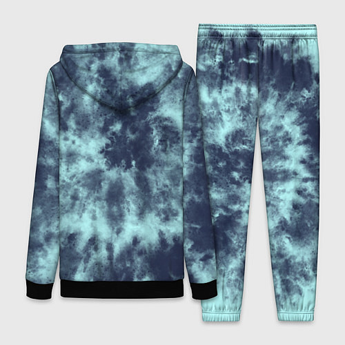 Женский костюм Tie-Dye дизайн / 3D-Черный – фото 2