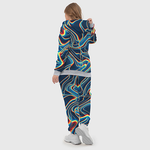 Женский костюм Abstract waves / 3D-Меланж – фото 5