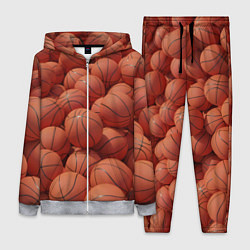 Женский костюм Узор с баскетбольными мячами