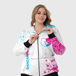 Женский 3D-костюм Danganronpa neon gradient style: надпись, символ, цвет: 3D-черный — фото 2