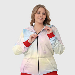 Женский 3D-костюм Tie dye из сериала убийства в одном здании, цвет: 3D-красный — фото 2