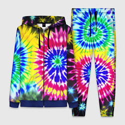 Женский костюм Colorful floral composition - tie-dye