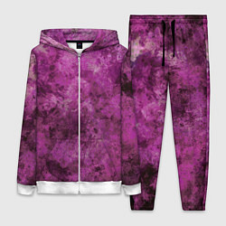 Женский костюм Абстракция - гранат умбалит