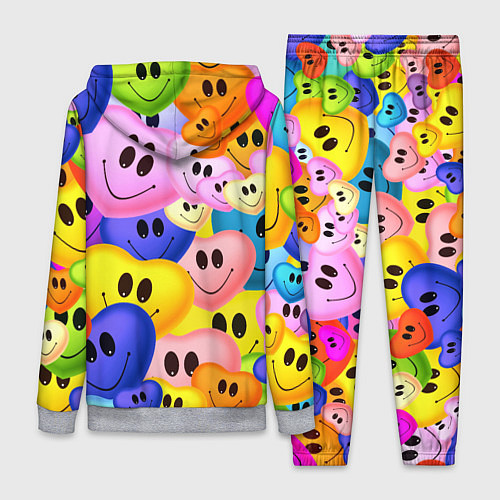 Женский костюм Улыбка любви / 3D-Меланж – фото 2