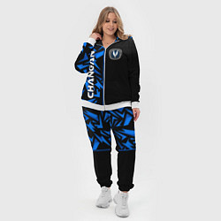 Женский 3D-костюм Changan - blue uniform, цвет: 3D-белый — фото 2