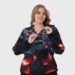 Женский 3D-костюм Гармония форм, цвет: 3D-черный — фото 2