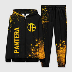 Женский костюм Pantera - gold gradient вертикально