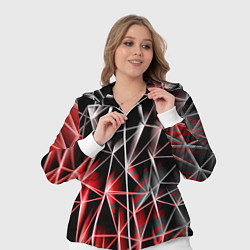 Женский 3D-костюм Текстуры сетка, цвет: 3D-белый — фото 2