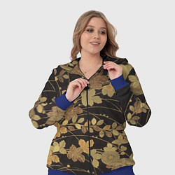 Женский 3D-костюм Декоративное искусство, цвет: 3D-синий — фото 2