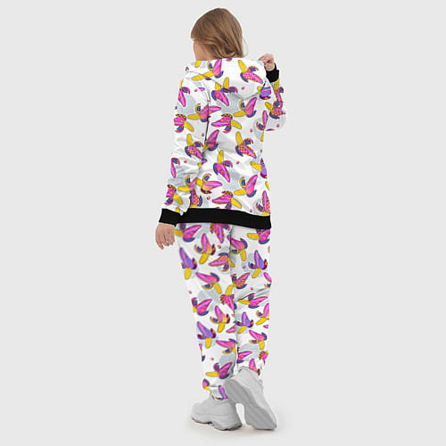 Женский костюм Разноцветный банан / 3D-Черный – фото 5