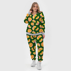 Женский 3D-костюм Мандариновые дольки, цвет: 3D-меланж — фото 2