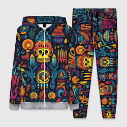 Женский костюм Паттерн в мексиканском фолк-стиле