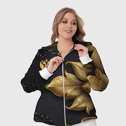 Женский 3D-костюм Золотой герб России, цвет: 3D-белый — фото 2