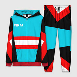 Женский 3D-костюм FIRM спортик 80е, цвет: 3D-красный