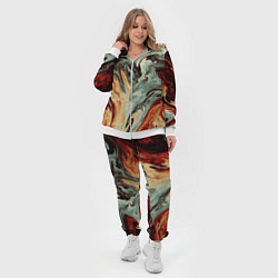 Женский 3D-костюм Песчаные волны, цвет: 3D-белый — фото 2